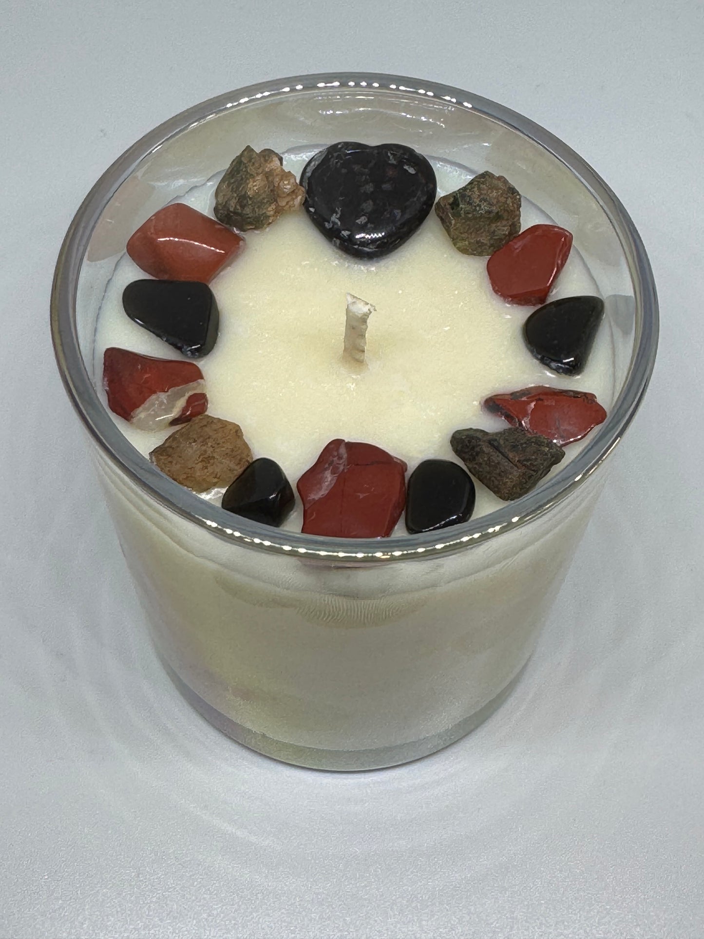 Dragon’s Blood – Reiki-Infused Protection & Power Candle