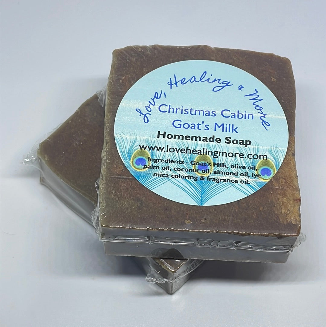 Handmade Christmas Cabin Fragrance Goats Milk Soap