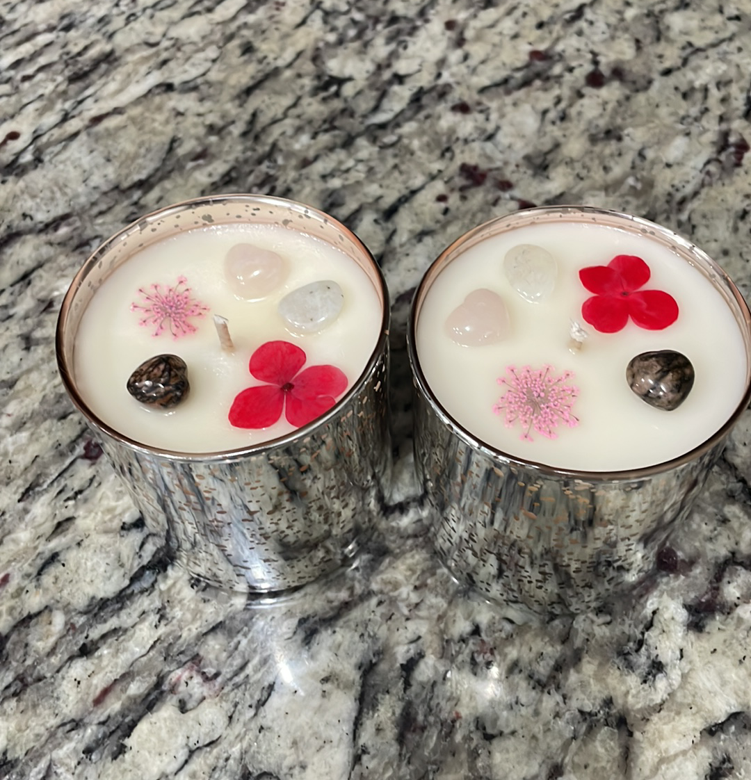 Handmade 4oz & 8oz Reiki Infused Love Letter Fragrance - Self-love Candle