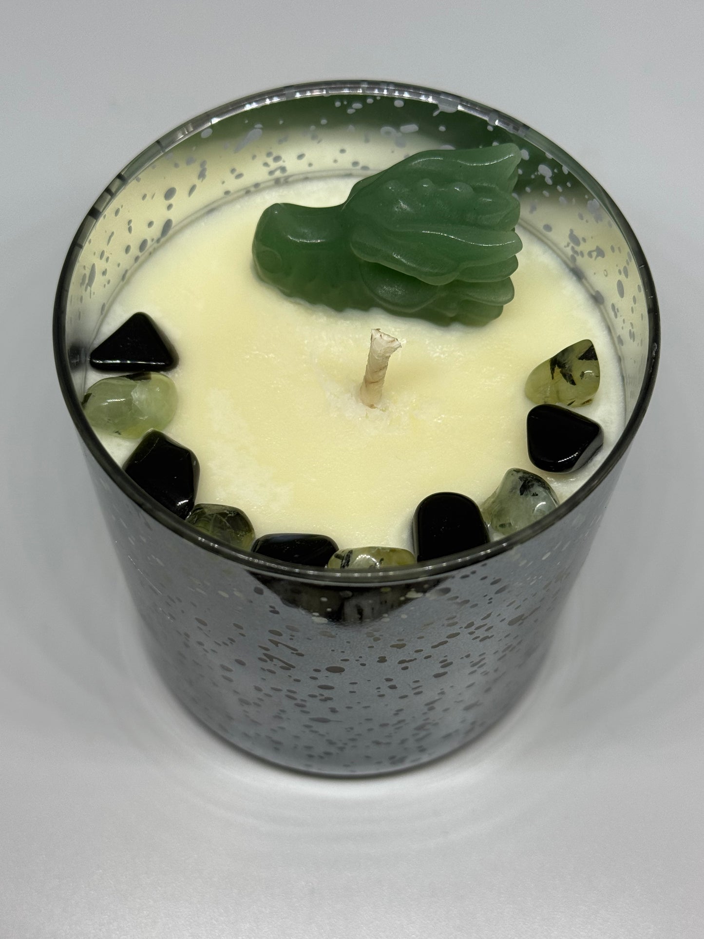 Dragon’s Blood – Reiki-Infused Protection & Power Candle