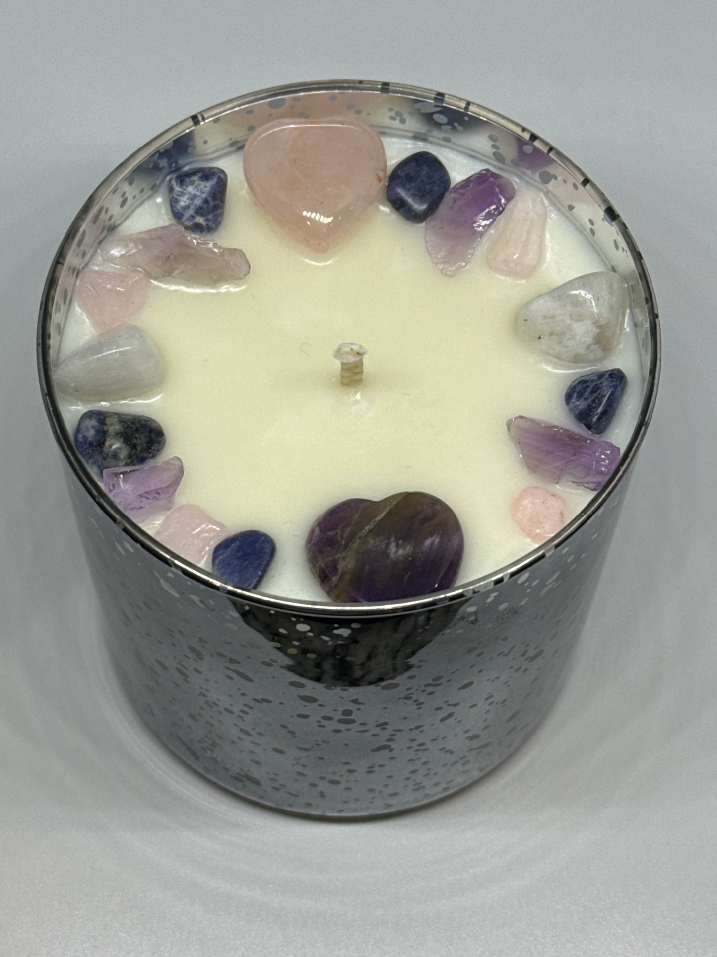 Bergamot & Honey - Reiki-Infused Ease Anxiety Candle for Stress Relief & Calm