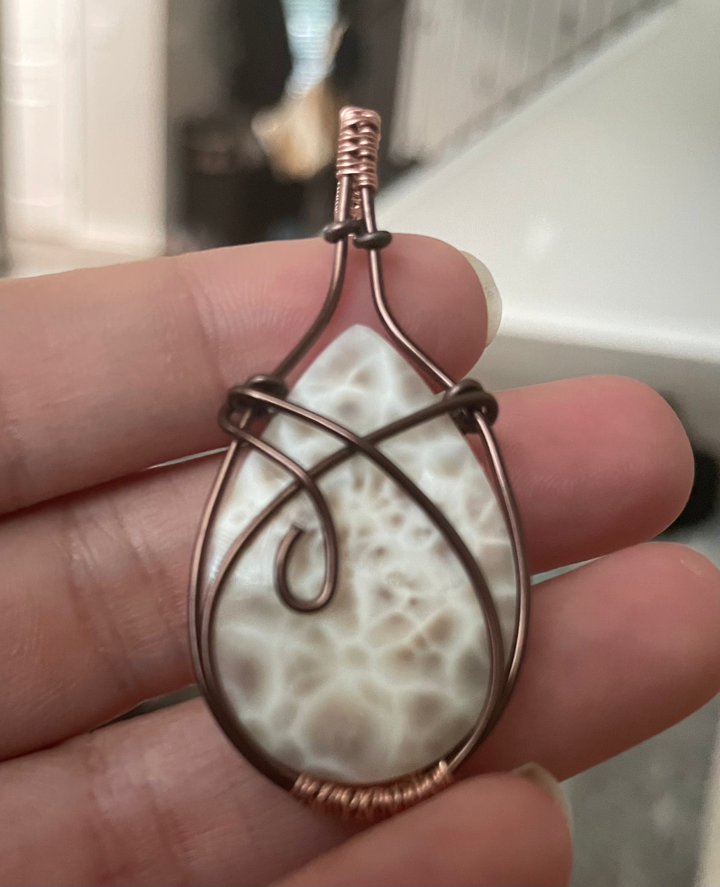 Handmade Crystal Pendant
