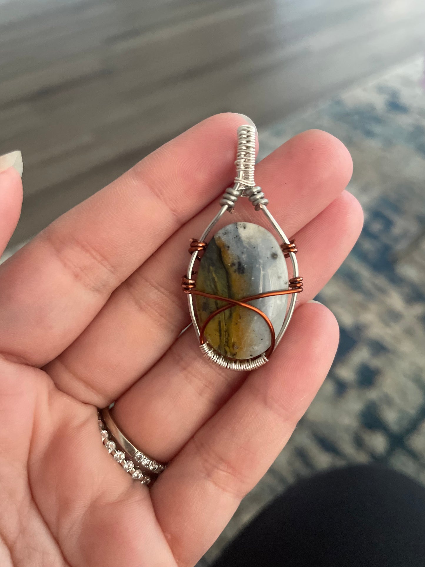 Handmade Crystal Pendant