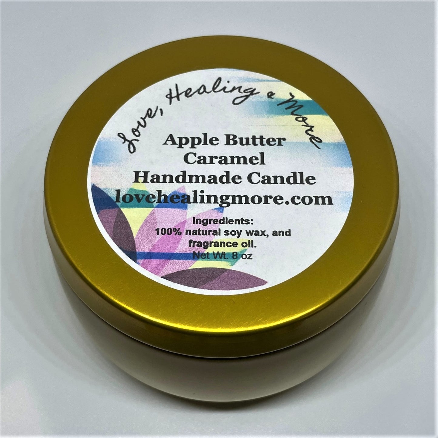 Handmade 8 oz. Apple Butter Caramel Fragrance Candle