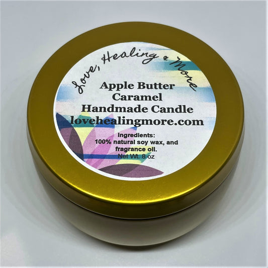 Handmade Apple Butter Caramel Fragrance Candle