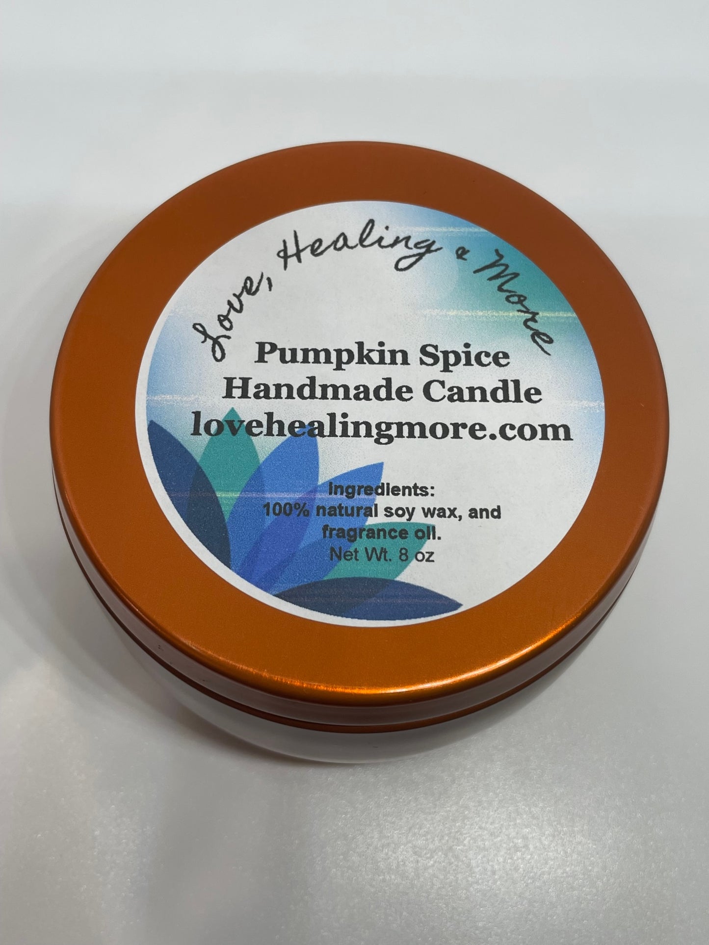Handmade Pumpkin Spice Fragrance Candle