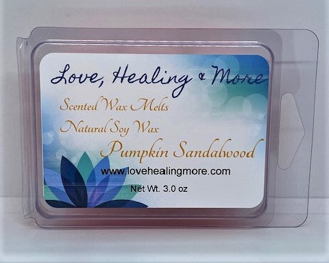 Handmade Pumpkin Sandalwood Fragrance Wax Melt