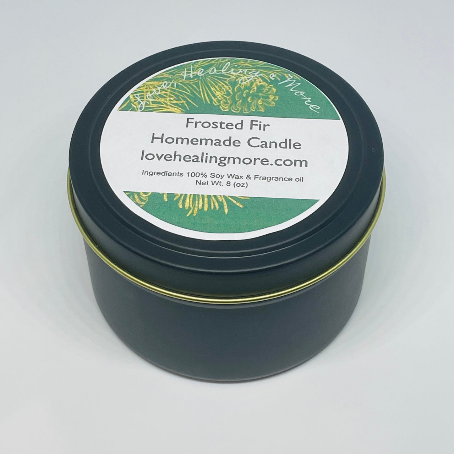 Handmade Frosted Fir Fragrance Candle