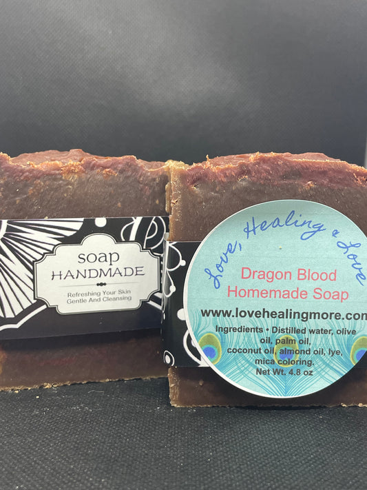 Handmade Dragon's Blood Goat Milk Fragrance Soap