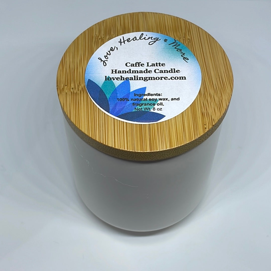 Handmade Caffe Latte Fragrance Candle