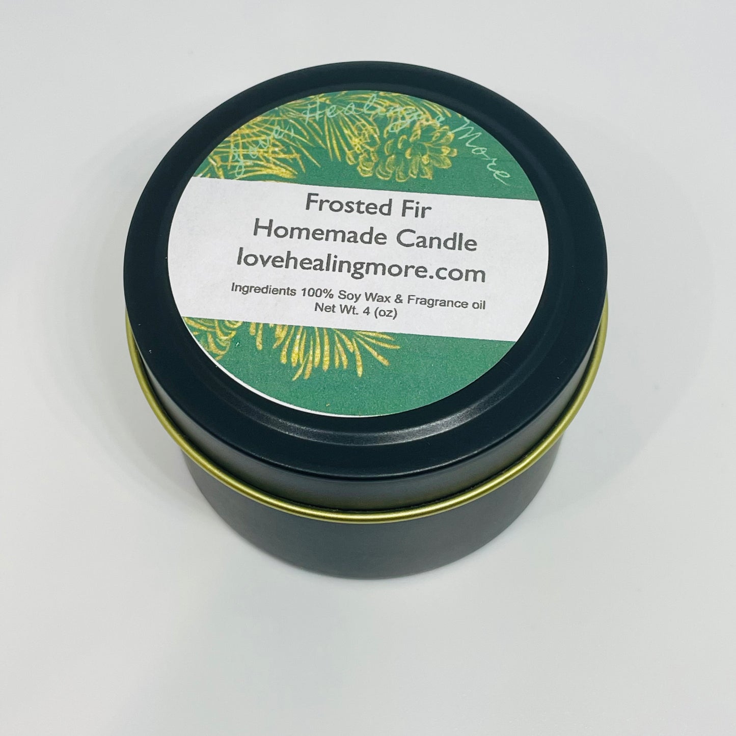 Handmade Frosted Fir Fragrance Candle