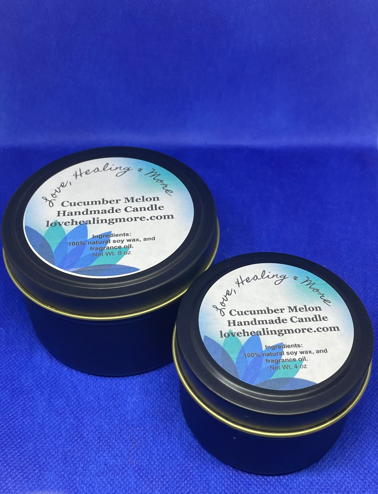 Handmade Cucumber Melon Fragrance Candle