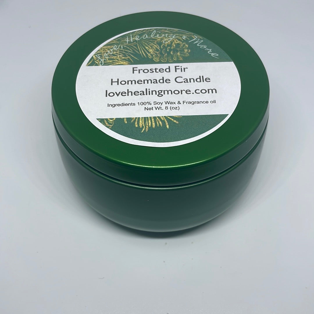 Handmade Frosted Fir Fragrance Candle