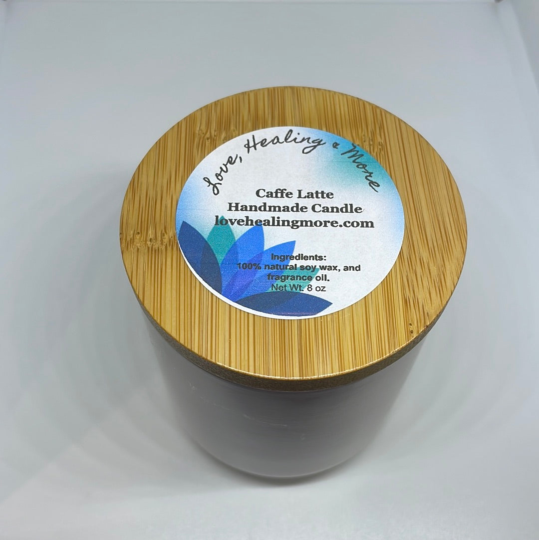 Handmade Caffe Latte Fragrance Candle