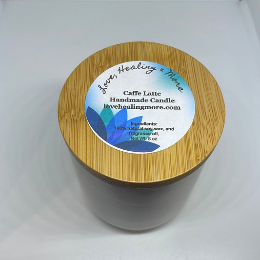 Handmade Caffe Latte Fragrance Candle