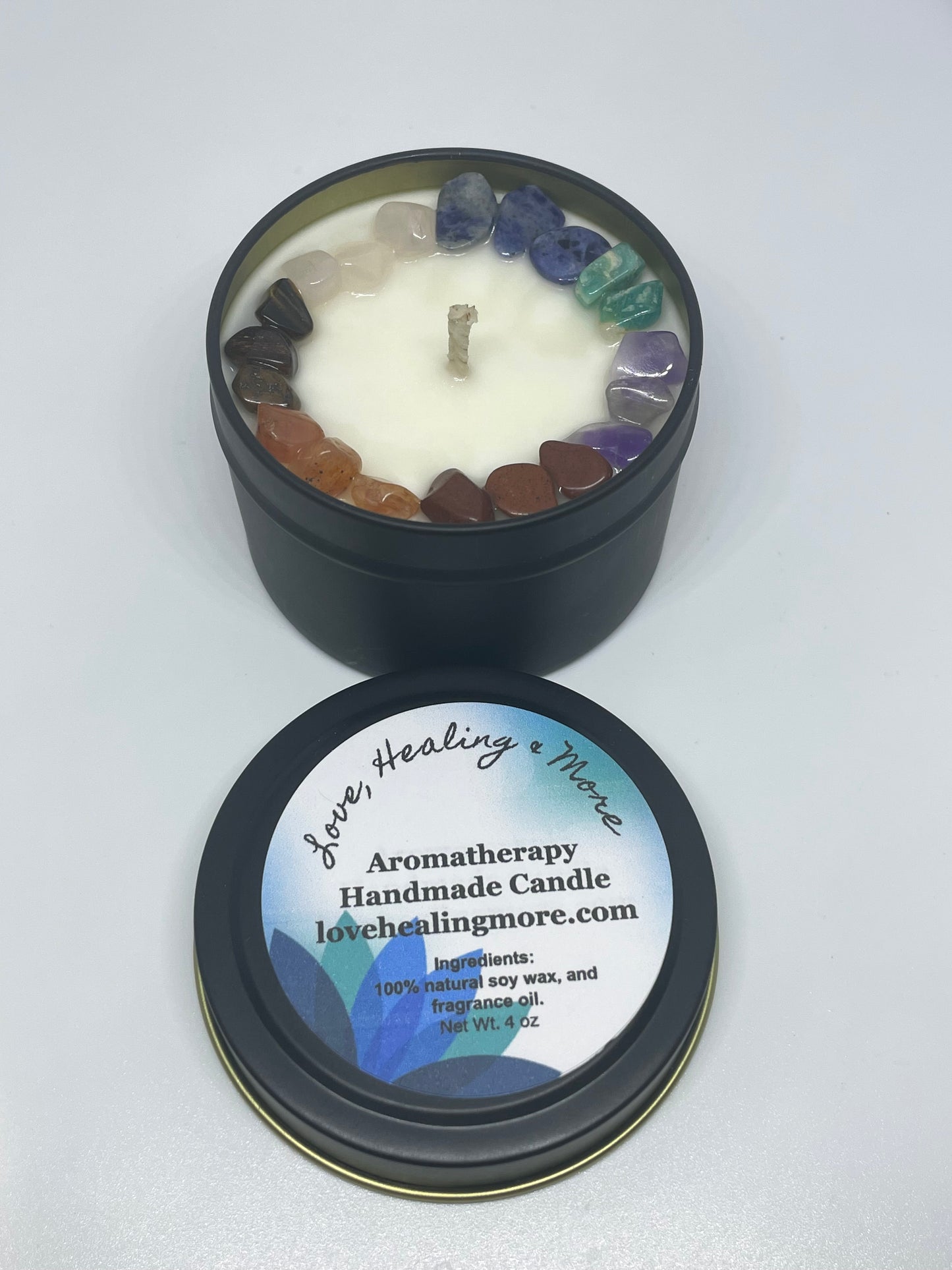 Aromatherapy – Reiki-Infused Balanced Candle for Peace & Grounding