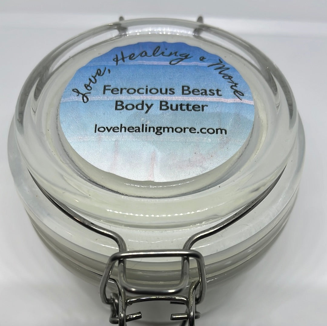 Handmade 4 oz. Ferocious Beast Fragrance Body Butter