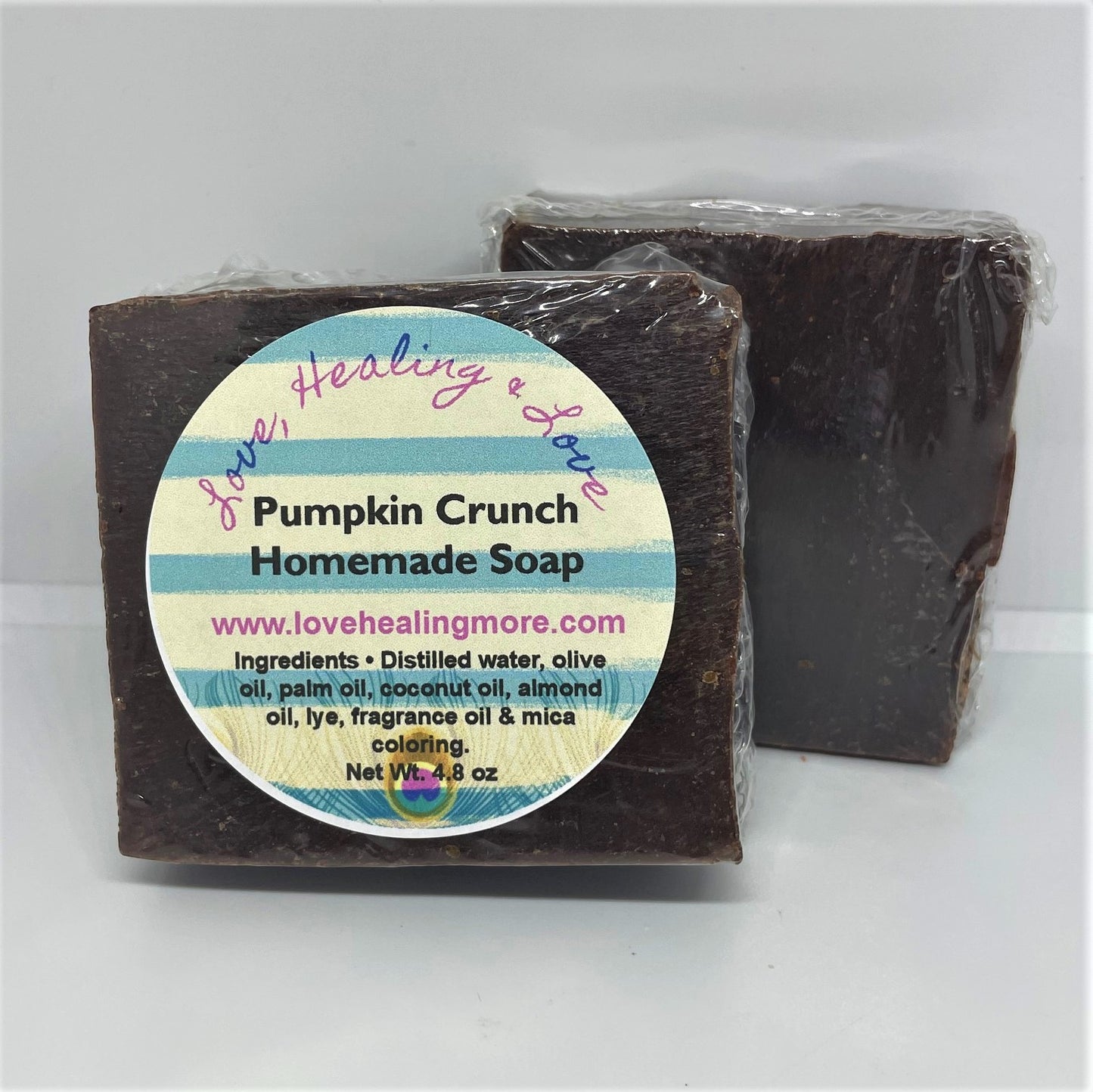Handmade Pumpkin Crunch Cake Fragrance Soap