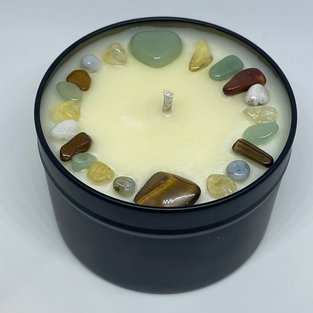 Handmade Reiki Infused Candle for Prosperity
