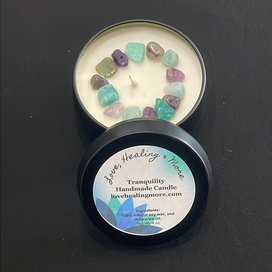 Handmade Reiki Infused Tranquility Fragrance Candle