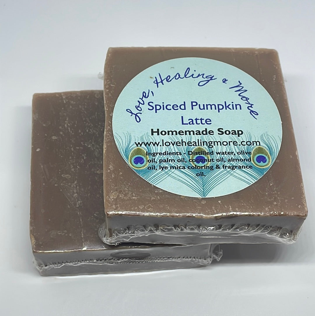Handmade Spiced Pumpkin Latte Soap