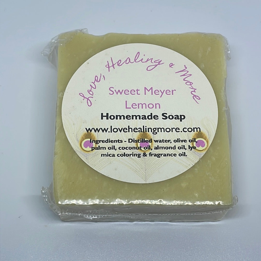 Handmade Sweet Meyer Lemon Fragrance Soap
