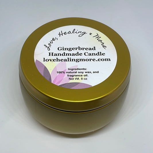 Handmade Gingerbread Cookie Fragrance Candle