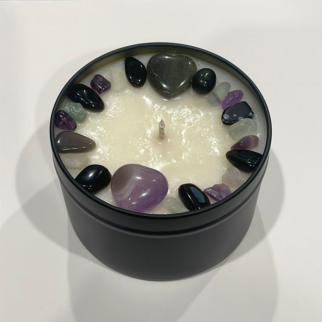 Handmade Reiki Infused Dragon's Blood Fragrance Candle