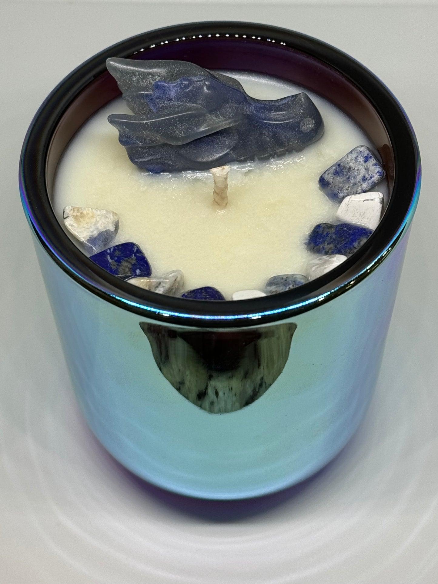 Handmade Reiki Infused Dragon's Blood Fragrance Candle