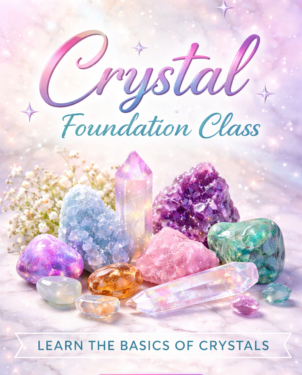 ✨ Crystal Foundations – Beginner Class ✨