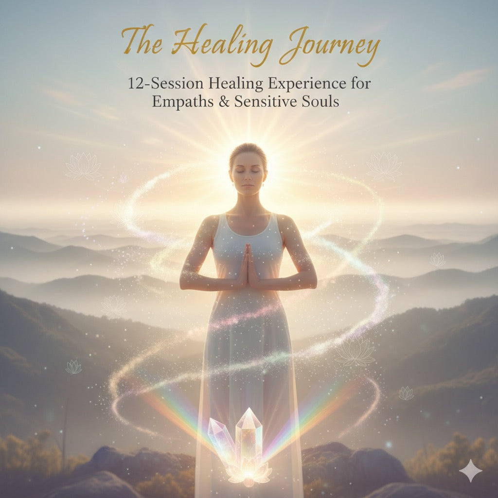 The Healing Journey – 12-Sessions 1:1/Group Experience