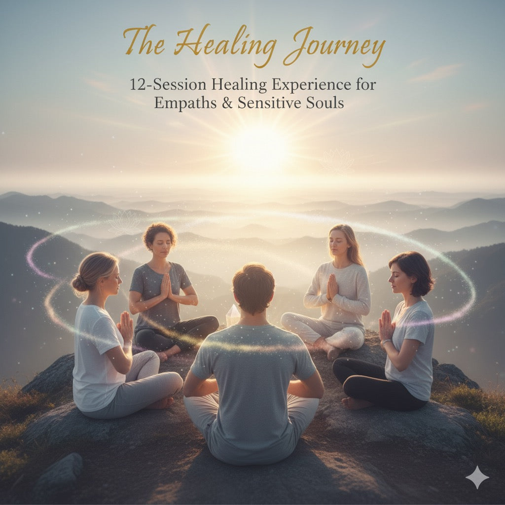 The Healing Journey – 12-Sessions 1:1/Group Experience