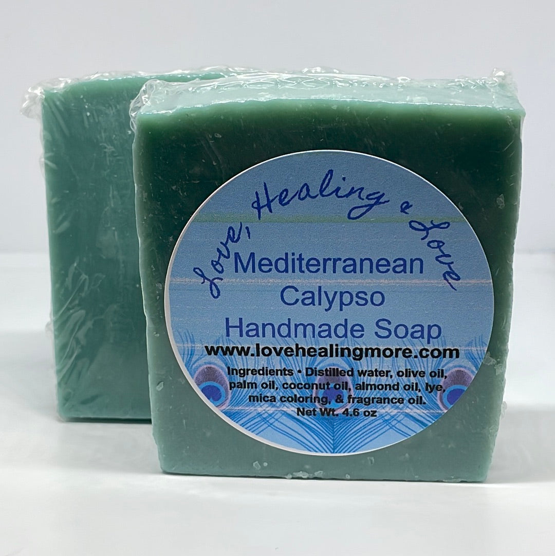 Handmade Mediterranean Calypso Fragrance Soap