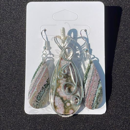 Ocean Jasper Set