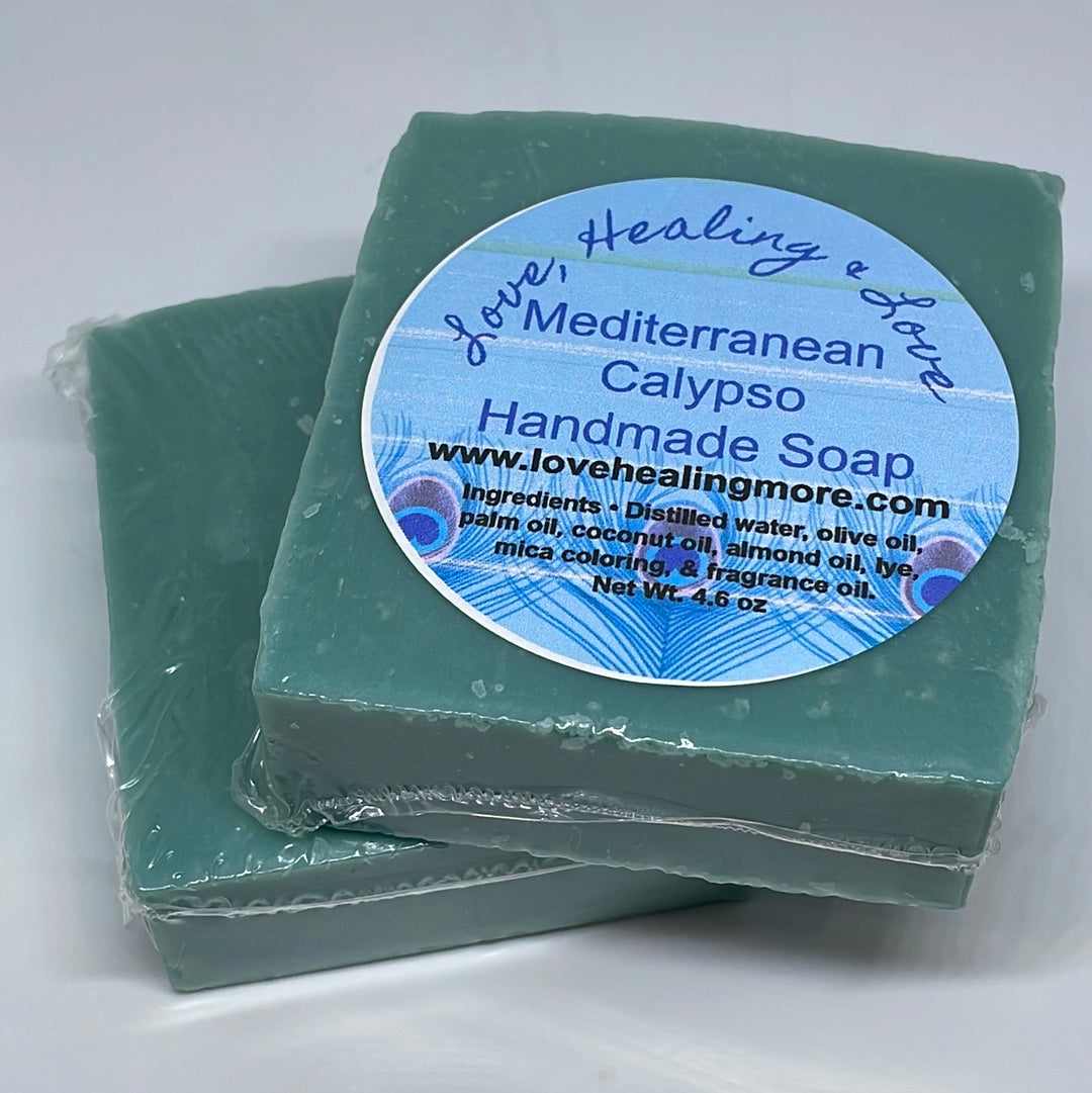 Handmade Mediterranean Calypso Fragrance Soap