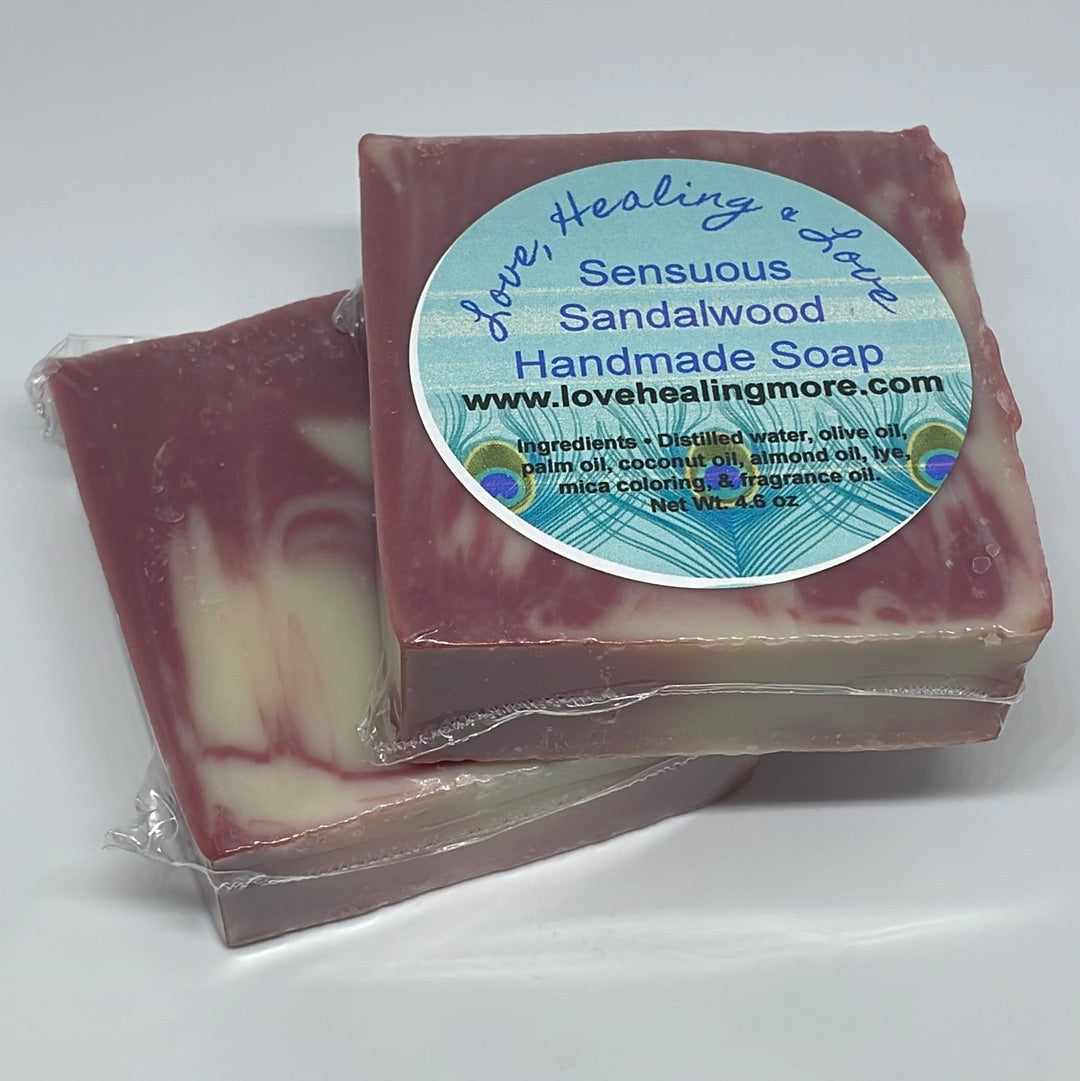 Handmade Sensuous Sandalwood Fragrance Soap