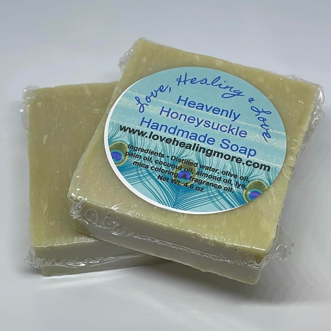 Handmade Heavenly Honeysuckle Fragrance Soap
