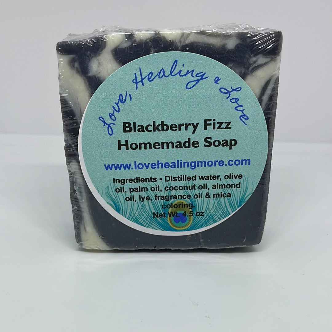 Handmade Blackberry Fizz Fragrance Soap