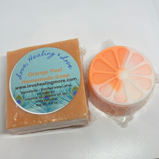 Handmade Orange Peel Soap