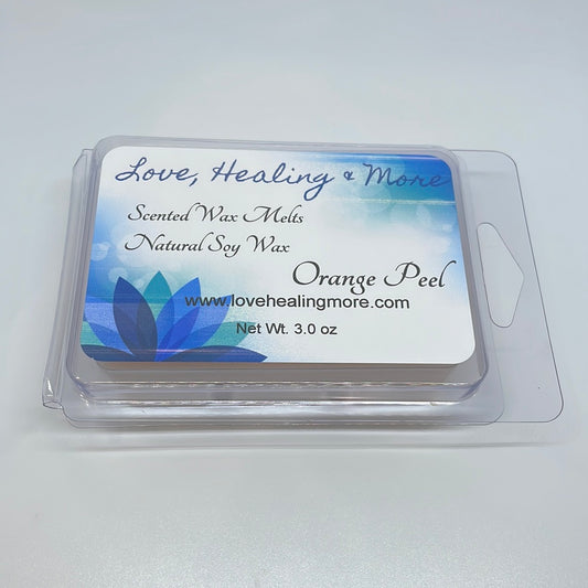 Handmade Orange Peel Fragrance Wax Melt