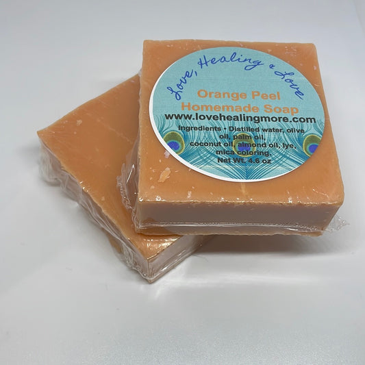 Handmade Goat Milk Orange Peel Fragrance Soap