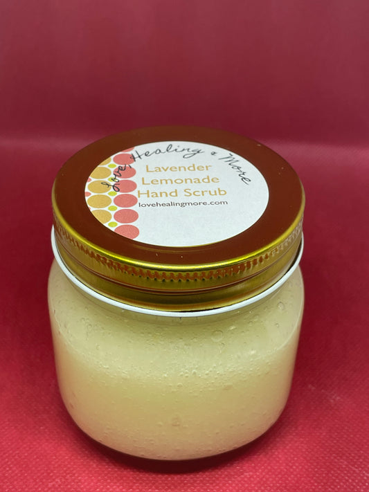 Homemade Lavender Lemonade Fragrance Hand Scrub
